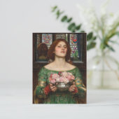 バラの芽を集める | ジョンウィリアムウォーターハウス ポストカード (スタンド正面)