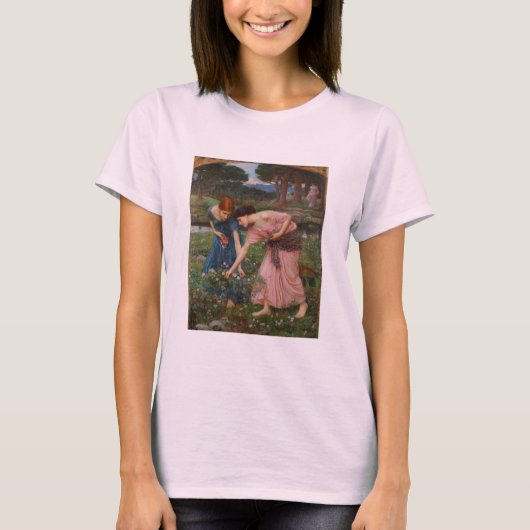 バラの芽を集めるTシャツ Tシャツ (正面)