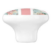 バラの英国国旗の英国の旗 セラミックノブ (側面)