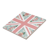 バラの英国国旗の英国の旗 タイル (側面)