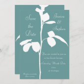 バラの茎 セーブザデート (正面/裏面)