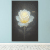 バラの証人コレクション: "栄光に包まれた真理 キャンバスプリント (インサイチュ (ウッドフロア))