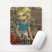 "バラの赤"の絵を描きますマウスパッド マウスパッド (マウス)