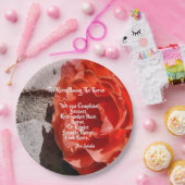 バラの間ザソーンズエイブリンカーン9インチ ペーパープレート (パーティー)