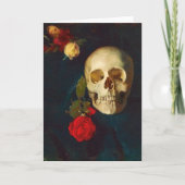 バラの骸骨 | カール・シュッフ カード (正面)