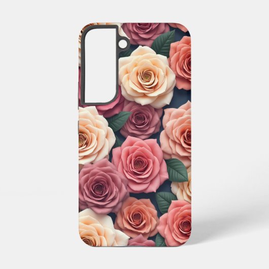 バラのSamsung Galaxyケース Samsung Galaxyケース (裏面)