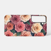 バラのSamsung Galaxyケース Samsung Galaxyケース (裏面横)