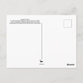 バラはがきの言語 ポストカード (裏面)