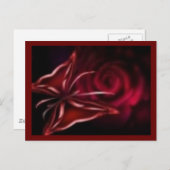 バラはがき ポストカード (正面/裏面)