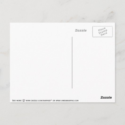 バラはがき ポストカード (裏面)