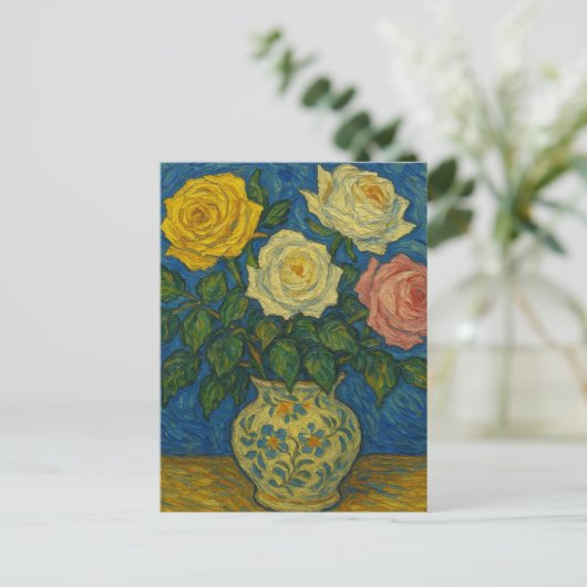 バラはがき ポストカード (スタンド正面)