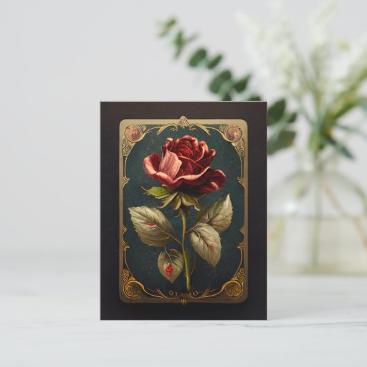 バラはがき ポストカード (スタンド正面)