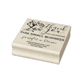 バラはスモールビジネスをサポートしてくれてありがとう ラバースタンプ (スタンプ)