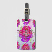 バラはバラはバラ ラゲッジタグ (正面縦)