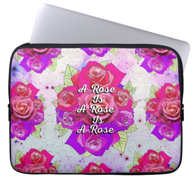 バラはバラはバラ ラップトップスリーブ (正面)