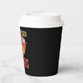 バラはレッドブラタコスタヴァレンティーンズデイフードラバー 紙コップ (左)