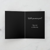 バラは結婚を申し込むパーソナライズされたのは赤 カード (内部)