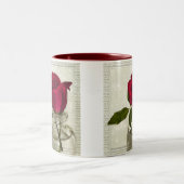 バラは赤いです ツートーンマグカップ (中央)