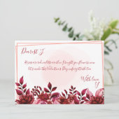 バラは赤いバレンタインデーのカード シーズンカード (スタンド正面)