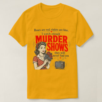 バラは赤く、スミレは青い Tシャツ