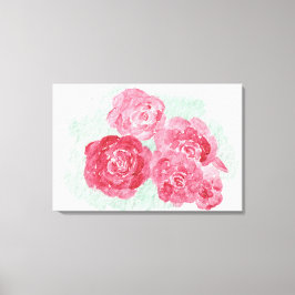 バラは赤 キャンバスプリント
