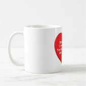 バラは赤、スミレは青… コーヒーマグカップ (左)