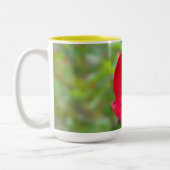 バラは赤 ツートーンマグカップ (左)