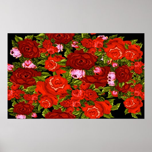 バラは赤 ポスター (正面)