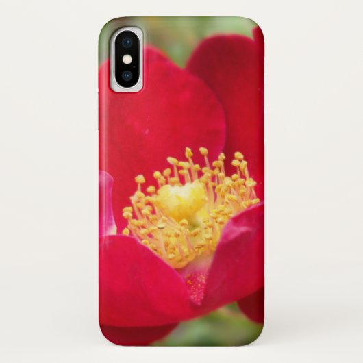 バラはRed iPhoneのケースメイト Case-Mate iPhoneケース (裏面)