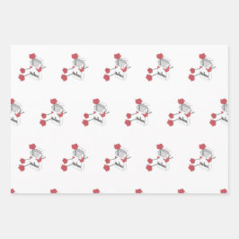 バラやたばこ ラッピングペーパーシート