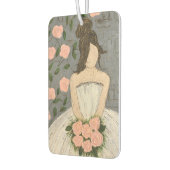 バラを持ってきた空気清潔剤。 カーエアーフレッシュナー (左)