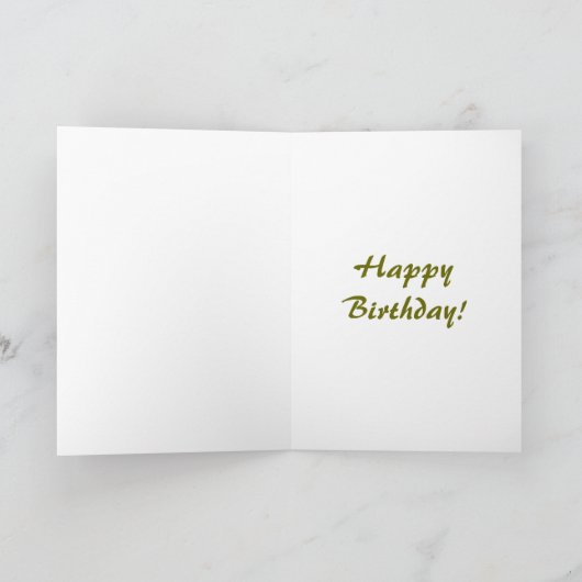 バラを持つリス カード (内部)