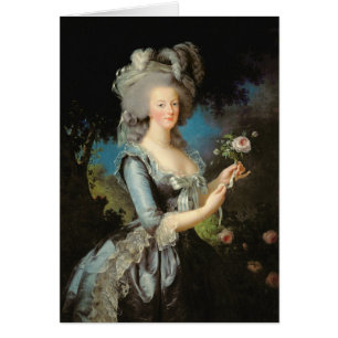 バラを持つMarieアントワネット、1783年