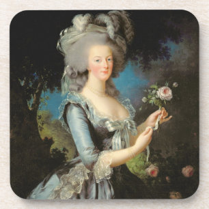 バラを持つMarieアントワネット、1783年 コースター