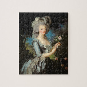 バラを持つMarieアントワネット、1783年 ジグソーパズル