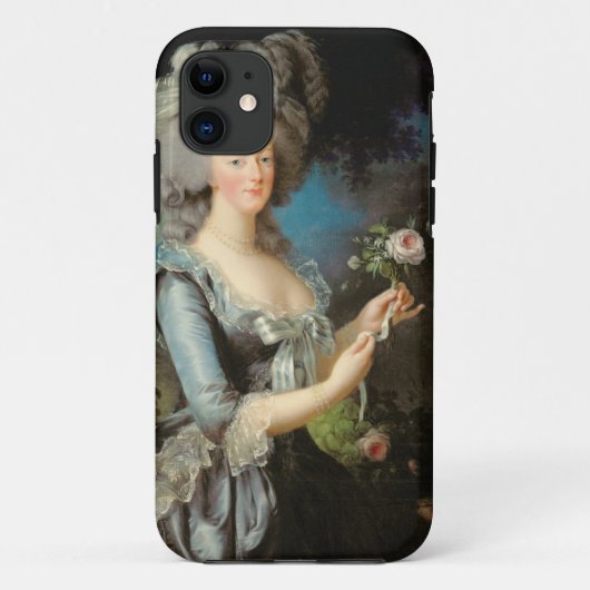 バラを持つMarieアントワネット、1783年 Case-Mate iPhoneケース (裏面)