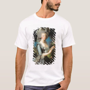 バラを持つMarieアントワネット、1783年 Tシャツ