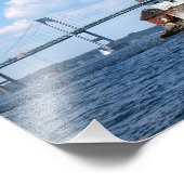 バラアイランドライトハウスロードアイランドフォトプリント フォトプリント            (角)