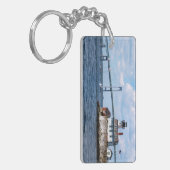 バラアイランドライトハウスロードアイランド キーホルダー (正面左)