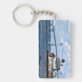 バラアイランドライトハウスロードアイランド キーホルダー