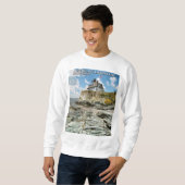 バラアイランドライトハウスロードアイランド スウェットシャツ (正面フル)