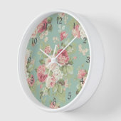 バラアクリル壁時計 壁時計 (傾斜)