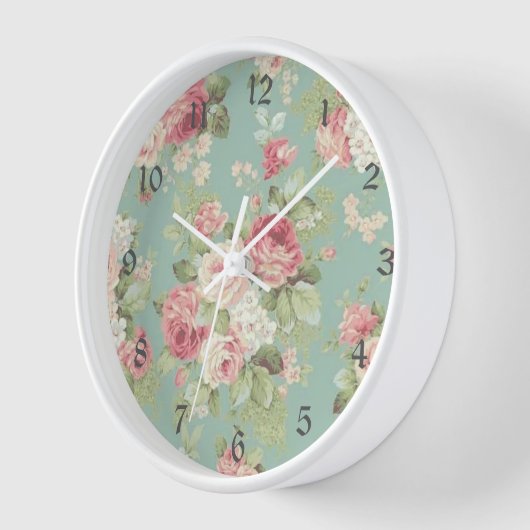 バラアクリル壁時計 壁時計 (傾斜)