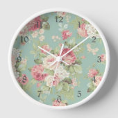 バラアクリル壁時計 壁時計 (正面)