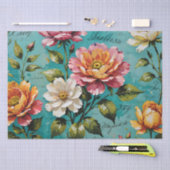 バラアクリル絵画のデコページ 薄葉紙 (クラフト)