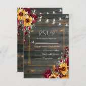 バラアスター結婚ズ 出欠カード (正面/裏面)