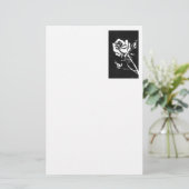 バラアルバフローラ文房具 便箋 (スタンド正面)
