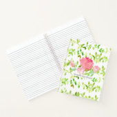 バラアロマセラピーレシピブックエッセンシャル油 ノートブック (内部)