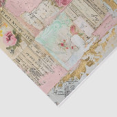 バラアンティークコラージパターン 薄葉紙 (詳細)