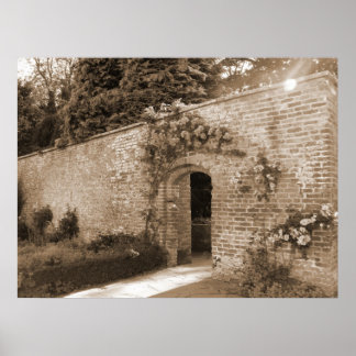 バラアーチ入口 ポスター